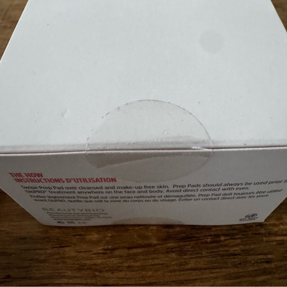 NEW Beauty Bio GloPRO Skin Pads Clarifying Cleansing Wipes w/Peptides~SEALED - Picture 8 of 9